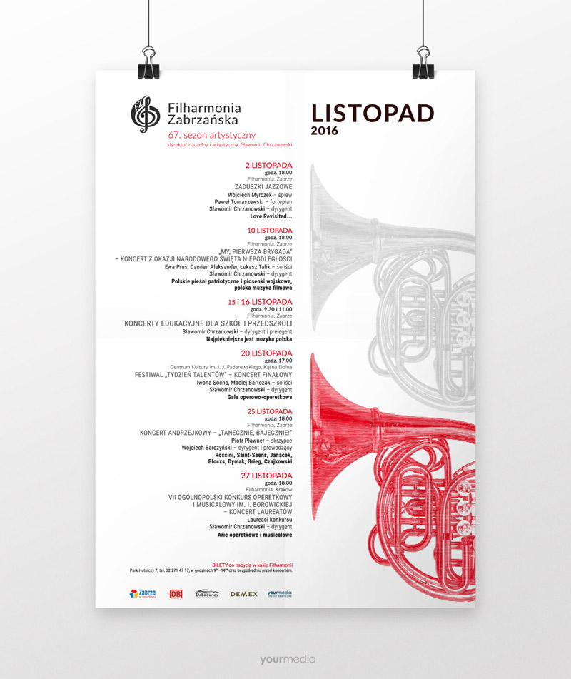 afisz - projekt graficzny