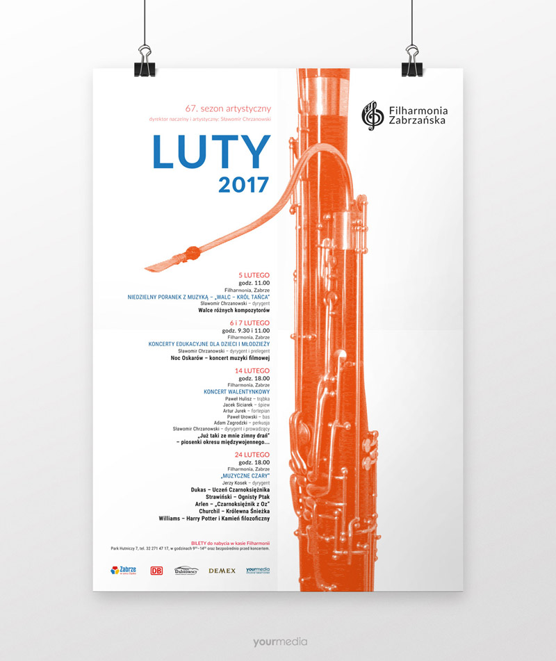 afisz - projekt graficzny