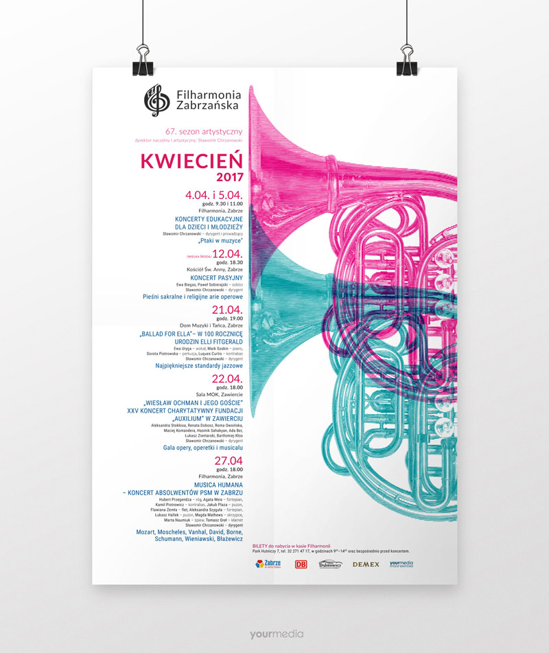 afisz - projekt graficzny