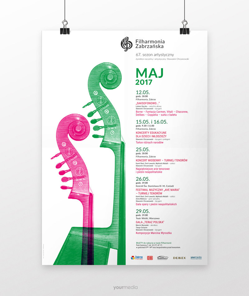 afisz - projekt graficzny