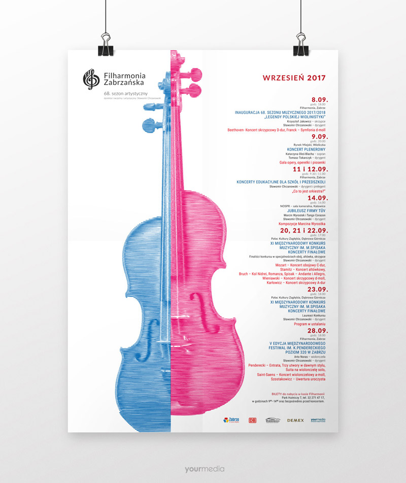 afisz - projekt graficzny