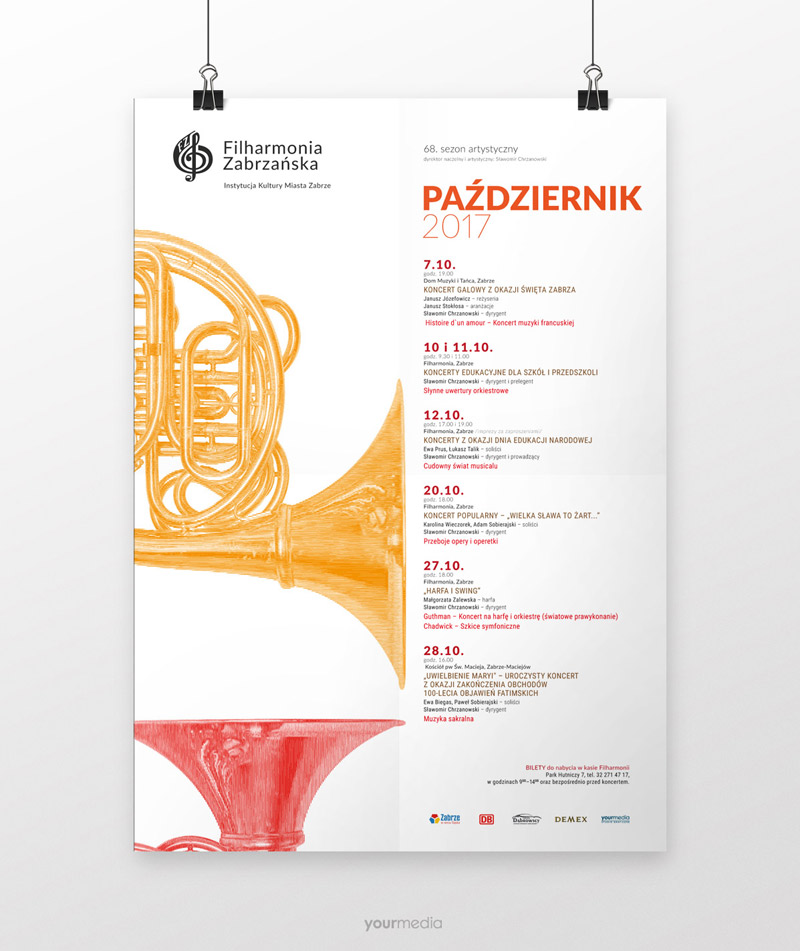 afisz - projekt graficzny