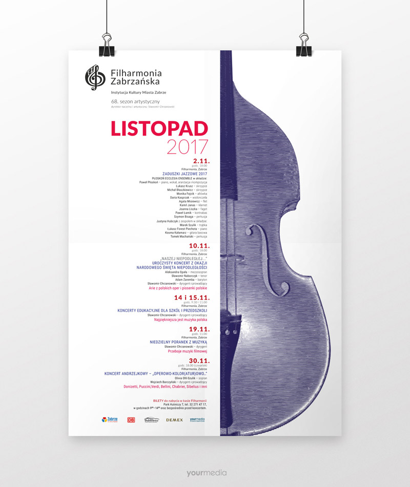 afisz - projekt graficzny