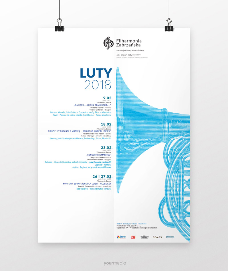 afisz - projekt graficzny