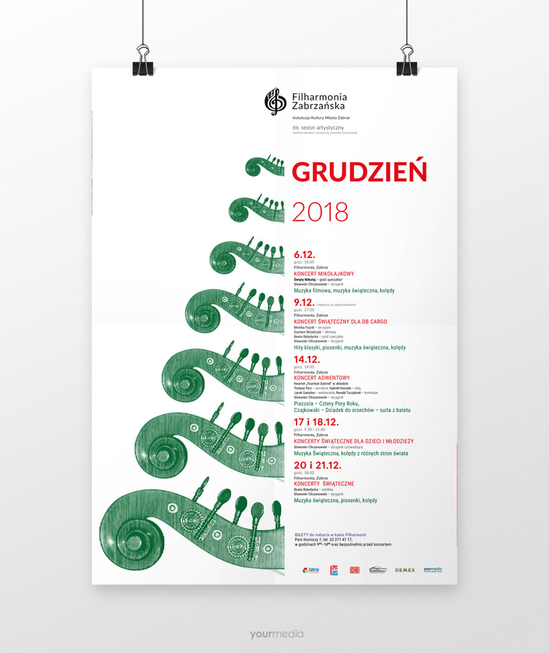 afisz - projekt graficzny