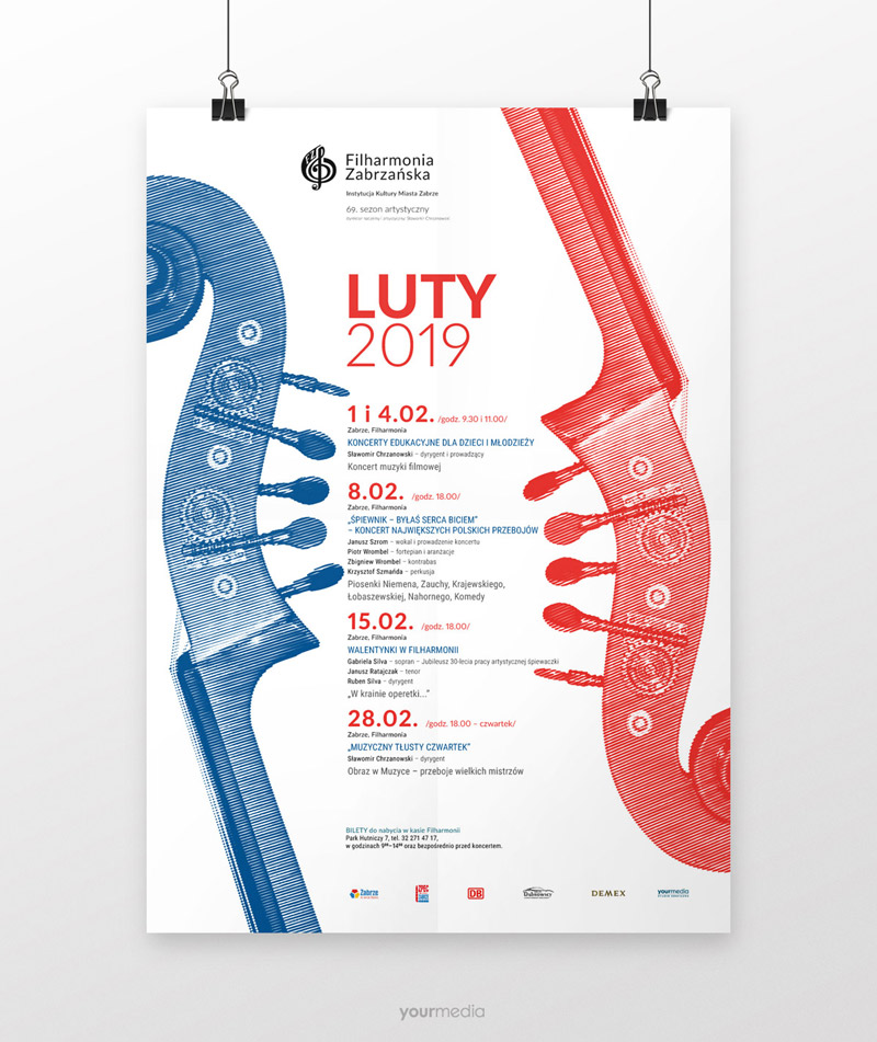 afisz - projekt graficzny