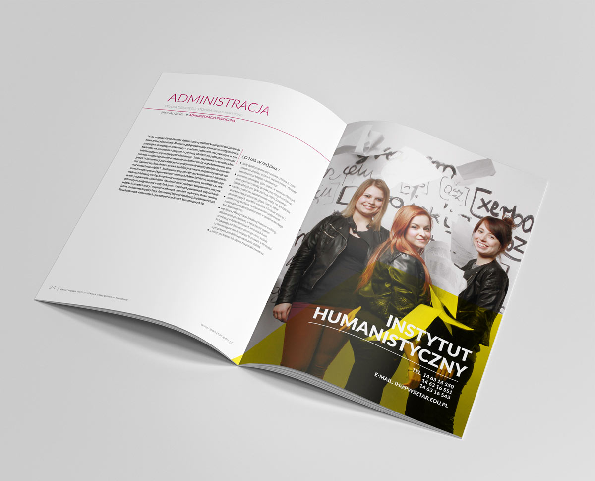 Informator dla studentów - projektowanie graficzne