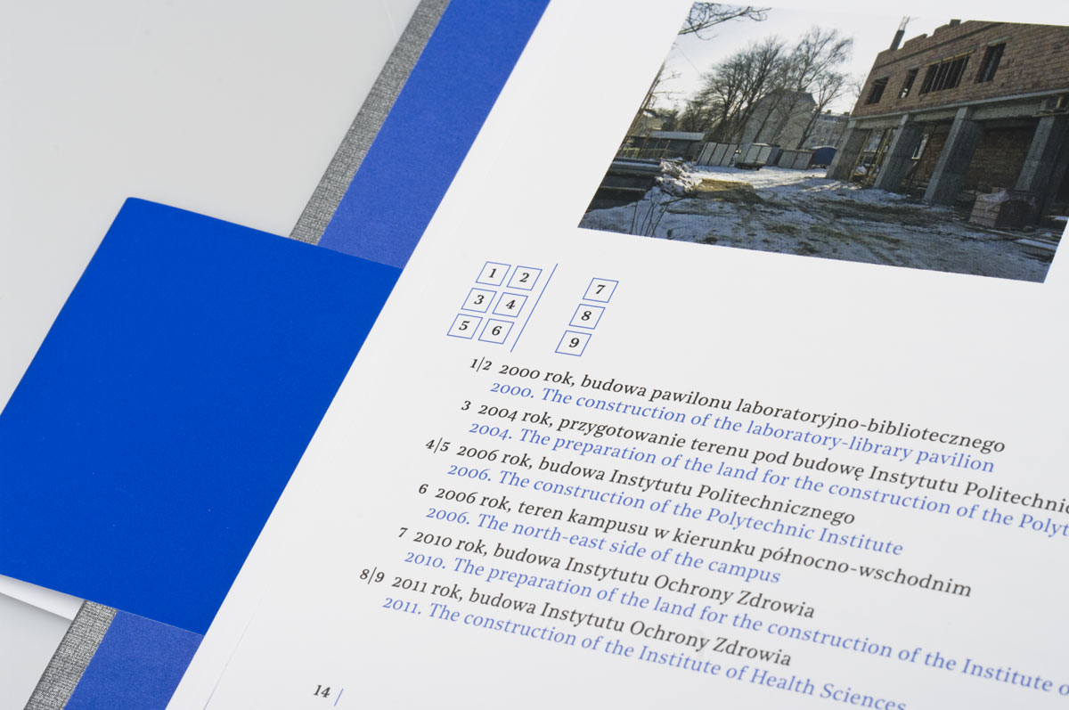 Wydawnictwo jubileuszowe - PWSZ Tarnow - projekt i druk książki